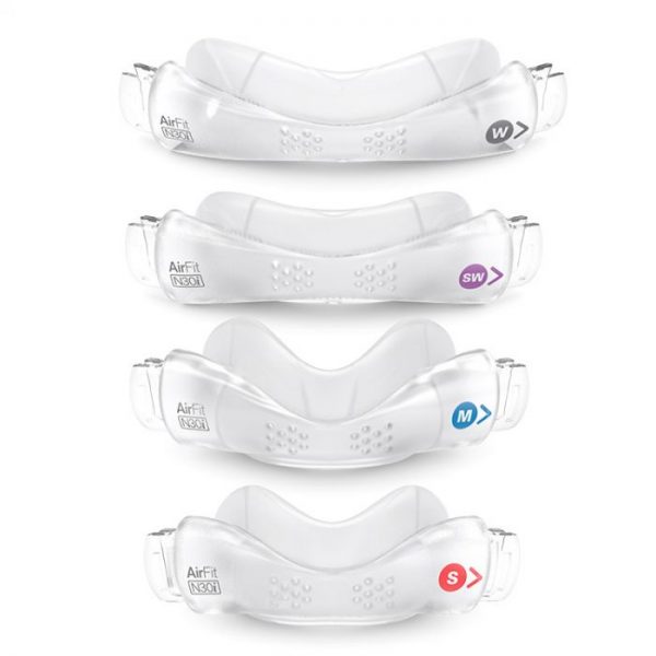 ResMed AirFit N30i Masque Nasal Coussin de remplacement Masque CPAP PPC